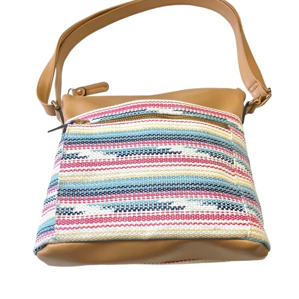 Multicolor Crossbody Purse Time and Tru Handbag - Picture 2 of 6